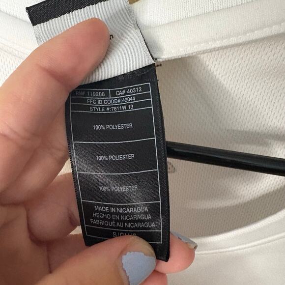 Lakers Kobe Bryant 24 NBA4her White Jersey Adidas Size Small NBA Patch Cute - Picture 8 of 8